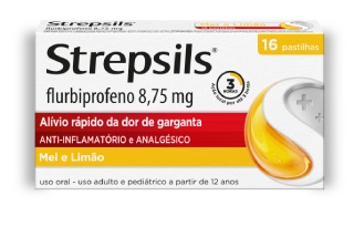 STREPSILS MEL E LIMAO (16 PASTILHAS)